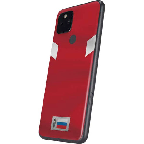 Russia Soccer Flag Google Pixel 5a Skin